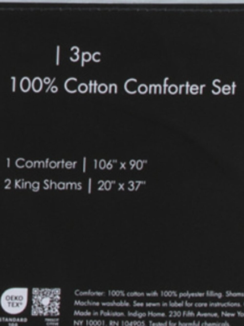 TAHARI Paisley Cotton Comforter Set - Picture 4 of 4